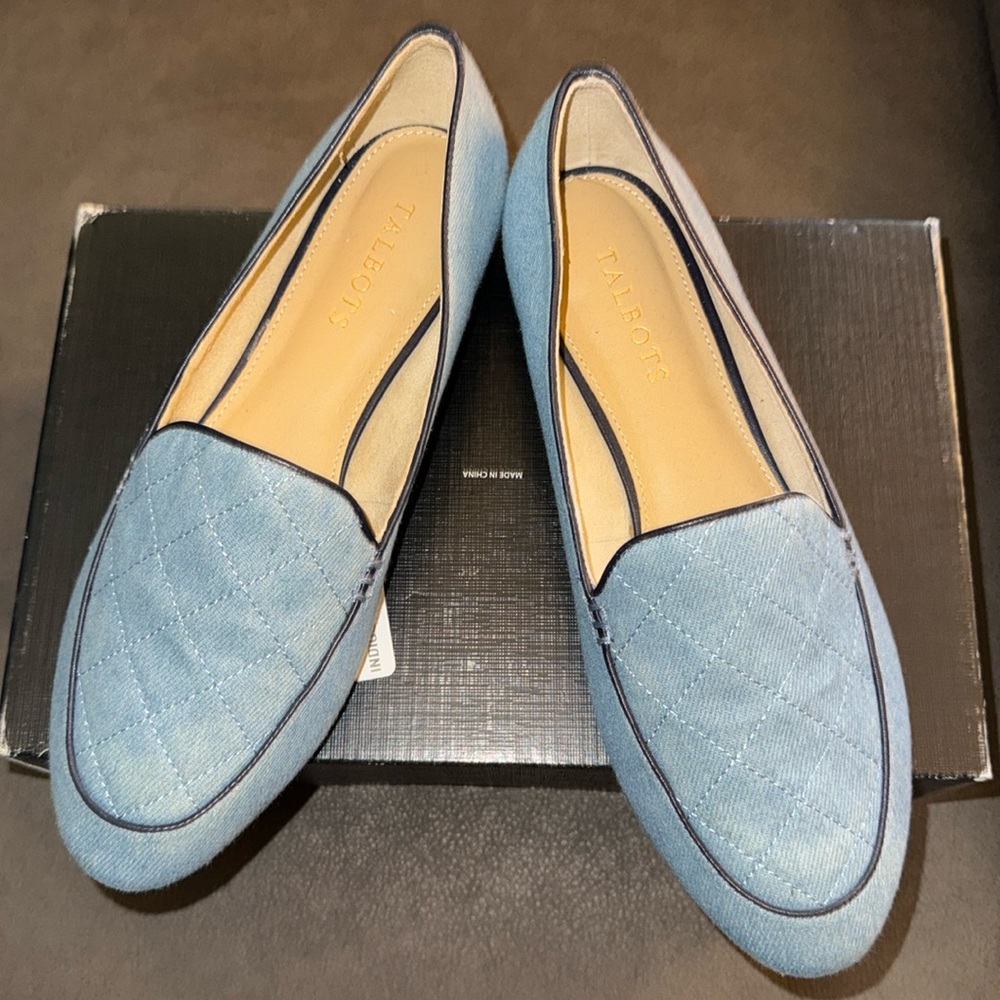 Talbots Denim loafers